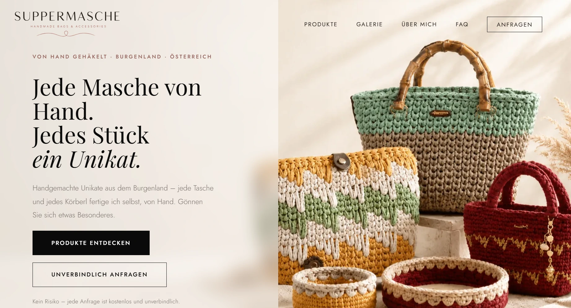 Suppermasche Website